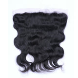 Body Wave 13x4 Virgin Human Hair Natural Black Frontal