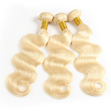 Body Wave Human Virgin Hair #613 Blonde Bundles Deal